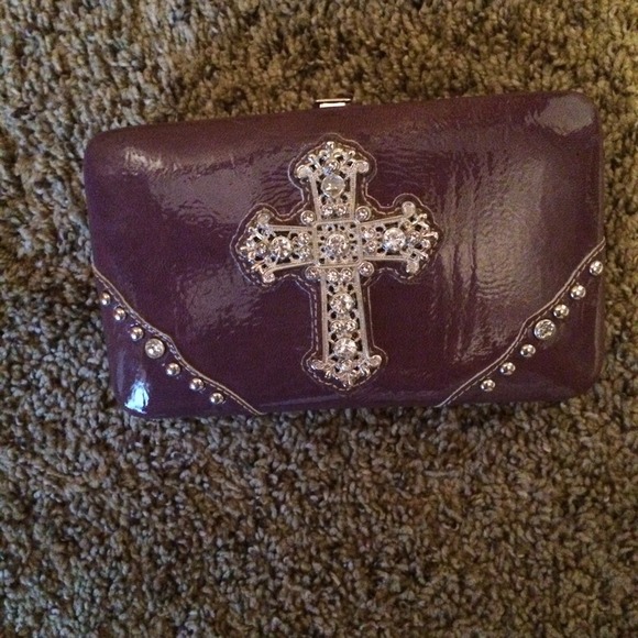 PURPLE CROSS WALLET
