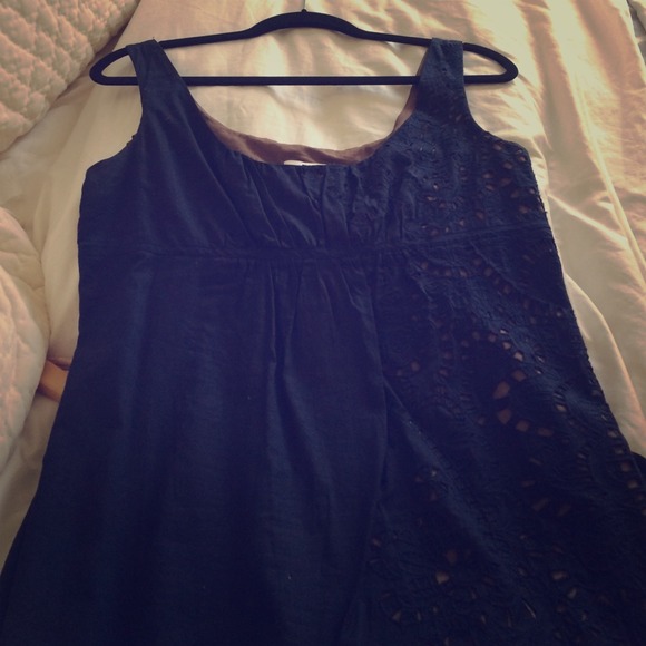 LOFT navy dress