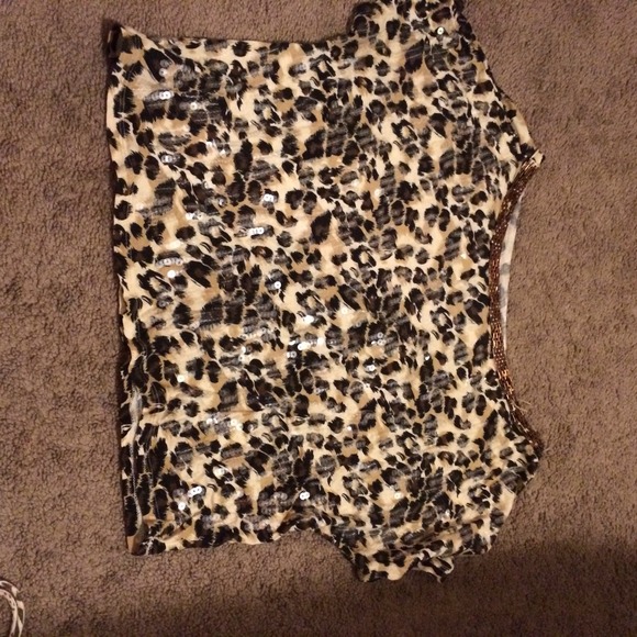 Cheetah croptop