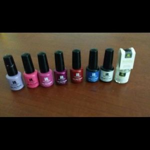 Red carpet polish set of 7 plus nail treatment