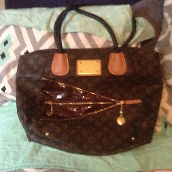 Louis Vuitton inspired tote