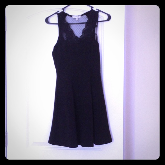A very fancy black dress