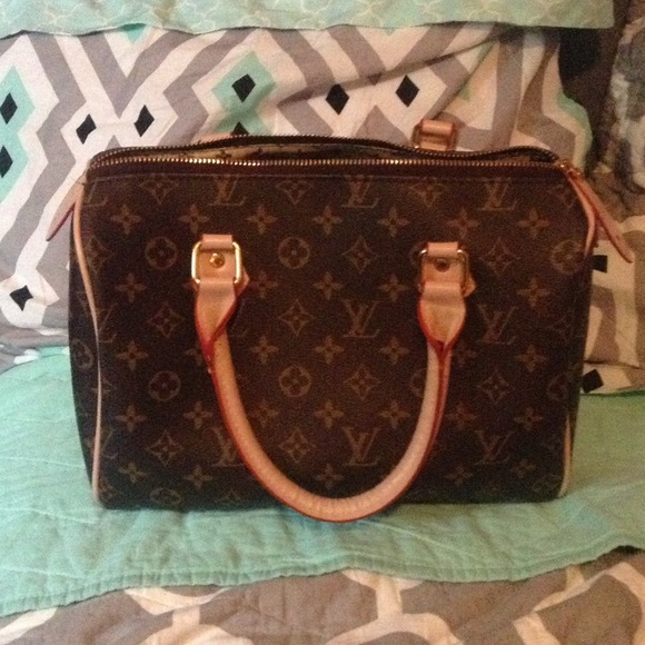 Louis Vuitton inspired speedy