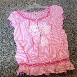 Scrunched Hollister top