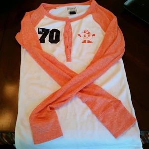 Syracuse University Pink Baseball Tee