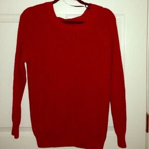 Forever 21 muted red sweater