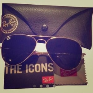 Ray-Ban aviator sunglasses