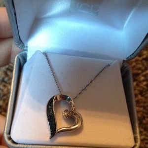 Heart necklace from jcp