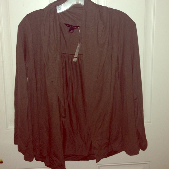 Banana Republic Charcoal Cardigan Brand New