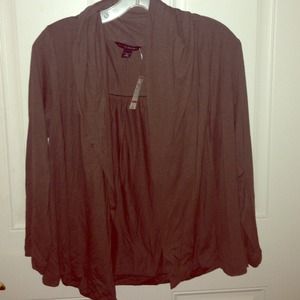 Banana Republic Charcoal Cardigan Brand New