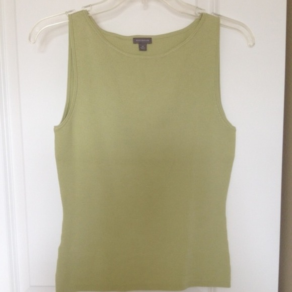 Green tank top