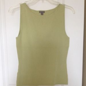 Green tank top