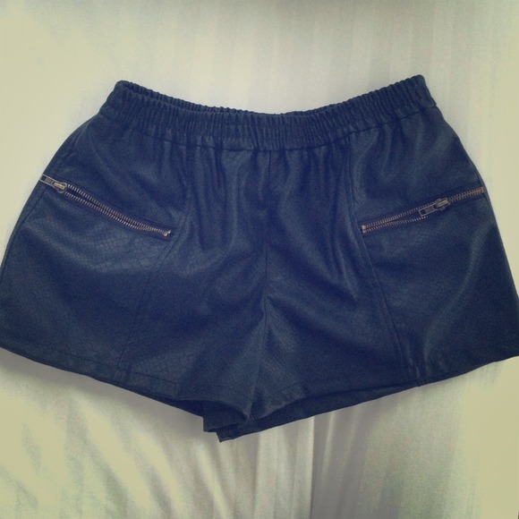 Leather Shorts!!