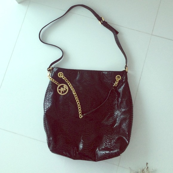 Michael Korss!! leather Black bag!