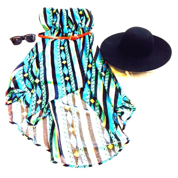 Tribal Dress Hi-Low