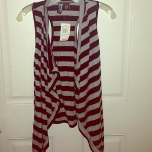 Cardigan Vest (Open Front)