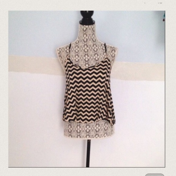 Tops - Reserved Swing chevron tank