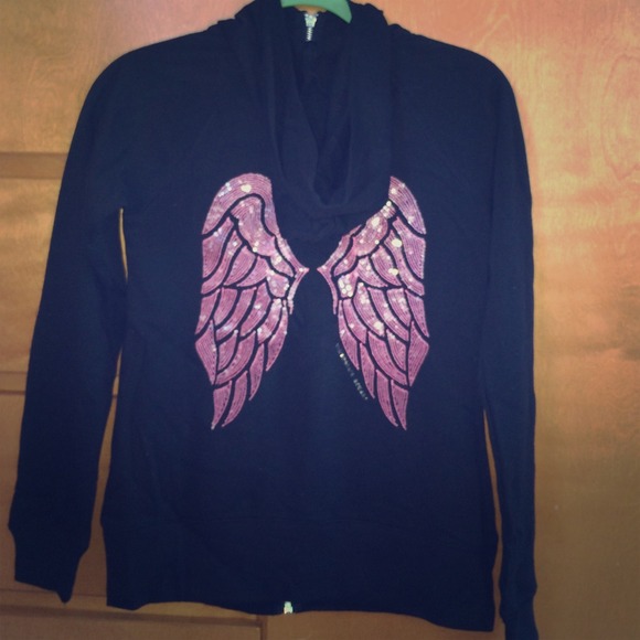 VS angel wings zip-up