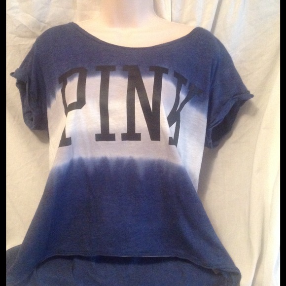 SOLD.   Victoria Secret PINK Tie Dye Shirt - Picture 3 of 4