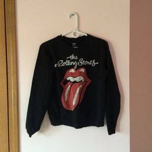 The Rolling Stones crew neck