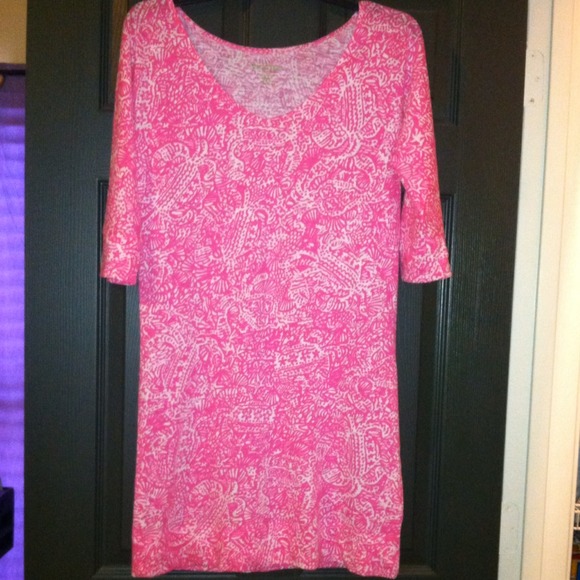 Lilly Pulitzer Eliza v-neck t-shirt dress