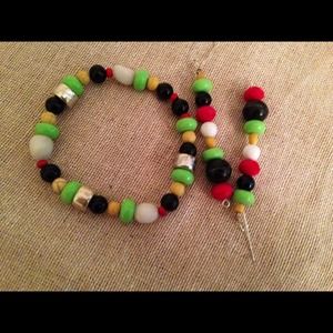 Ethic stretch bracelet set 7.5"