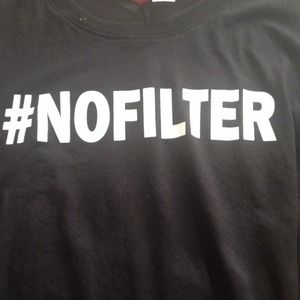 H&M Tops - H&M "No Filter" Muscle-tee H&M Tops - H&M "No Filter" Muscle-tee