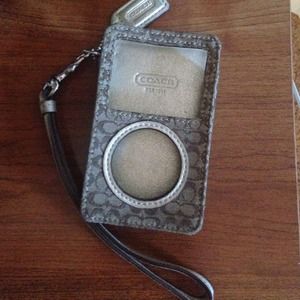 Authentic Coach iPod case