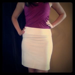 White Banana Republic Skirt