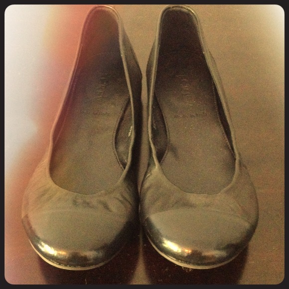 J.crew black flats