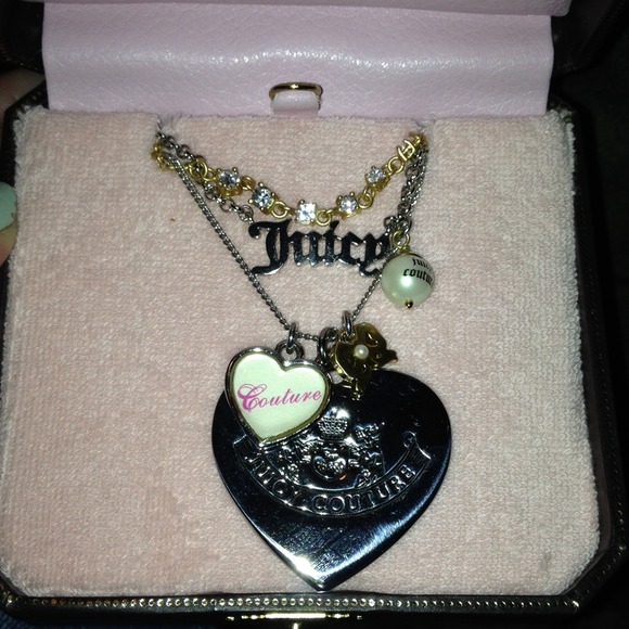 Juicy Couture three strand necklace - Picture 2 of 2