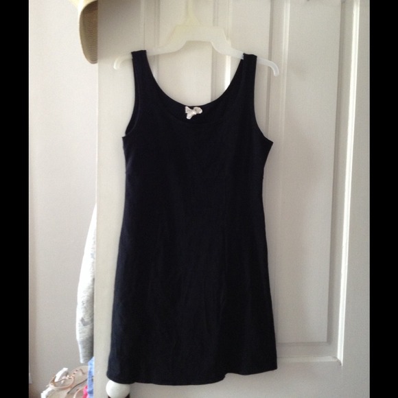 Simple black dress- J Crew
