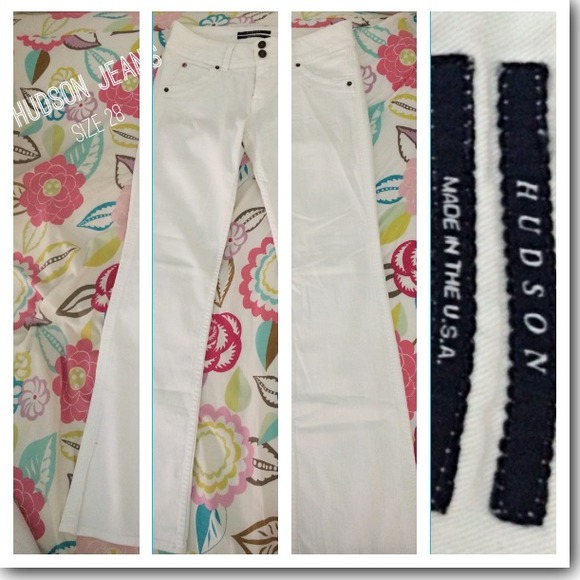 Hudson Jeans🔹White🔹Size 28🔹Reg length