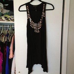 Bejeweled oversized tank!!!