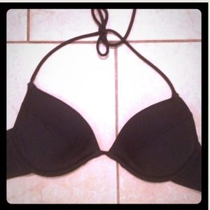 Black Victoria's Secret push up bikini top