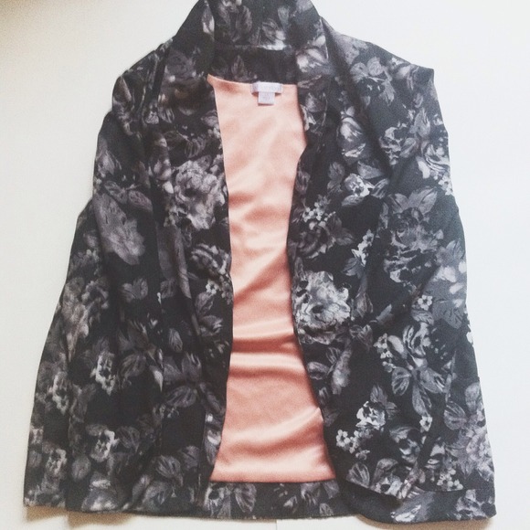 Floral blazer