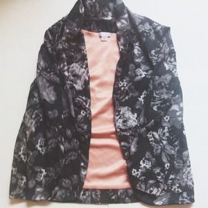 Floral blazer