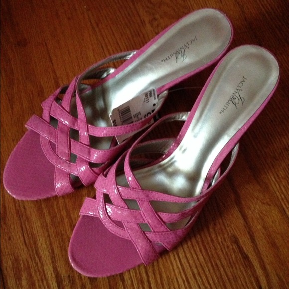 Pink women's sandals