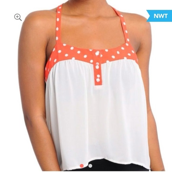 Polka for halter top