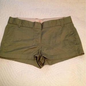 J. Crew chino shorts