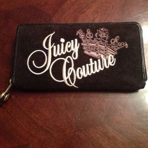 Juicy Couture velour wallet