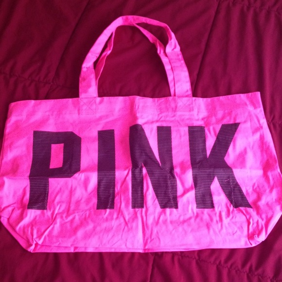 Large Victoria's Secret "Pink" tote - Picture 2 of 2