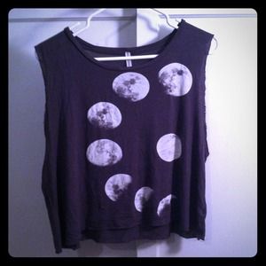 Phases of the Moon Croptop