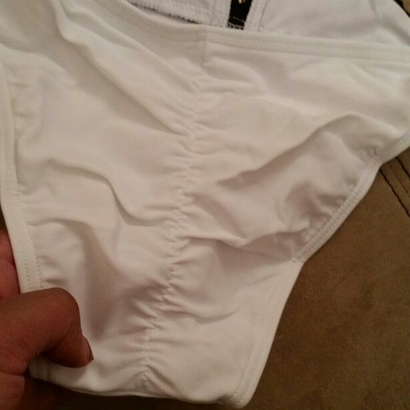 2 listings for $25 White zipper monokini one piece - Picture 4 of 4