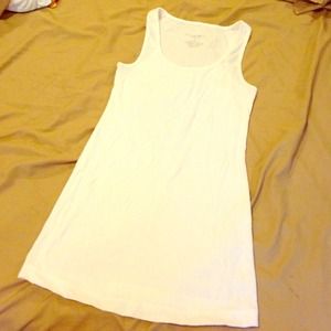 White Maternity tank top