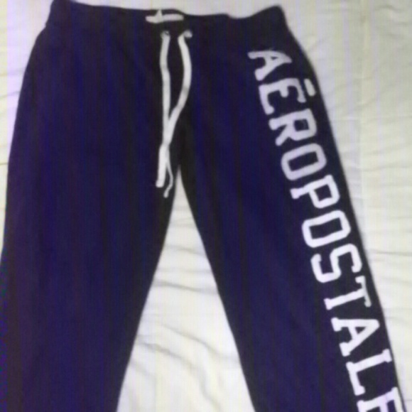 aeropostale print sweat pants - Picture 1 of 1