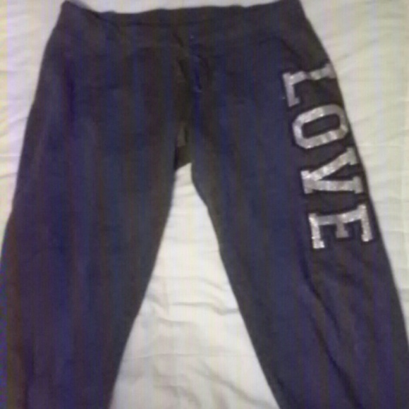 grey Capri style sweat pants - Picture 1 of 1