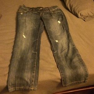 Old Navy size 10 stylish maternity jeans
