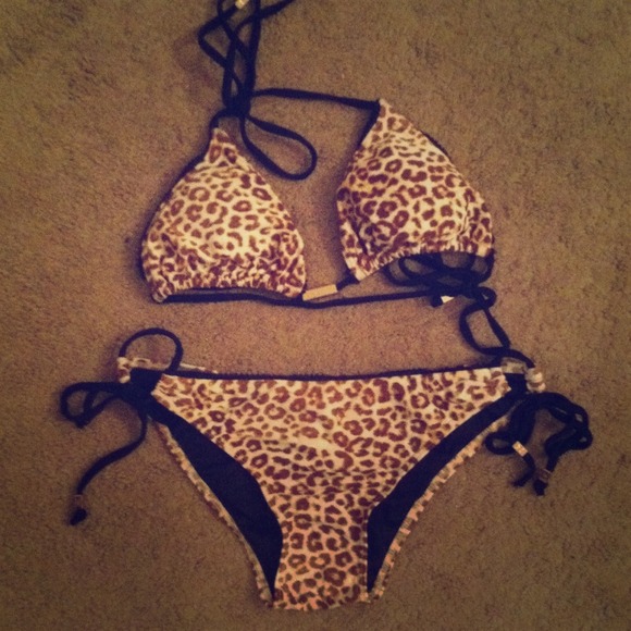 Kardashian Kollection Cheetah Swimsuit