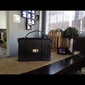 Forever21 mini briefcase bag